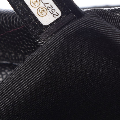 Chanel Caviar Quilted Urban Companion Top Handle Shopping Tote Black 9 of 9