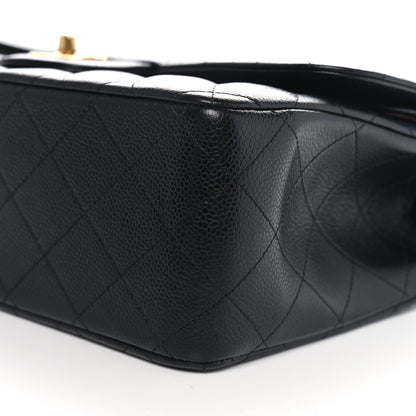 Chanel Caviar Quilted Jumbo Double Flap Black 9 of 11