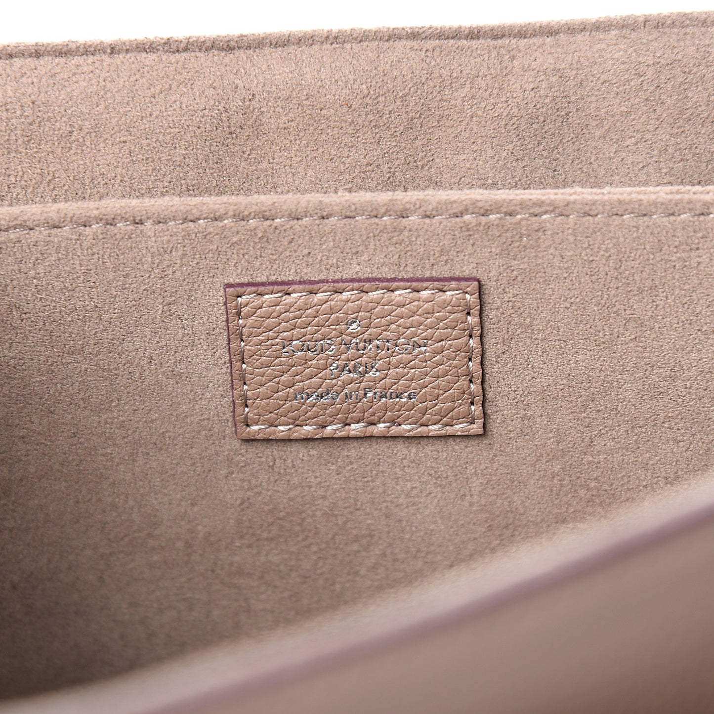 Soft Calfskin My Lockme Top Handle Taupe Glace