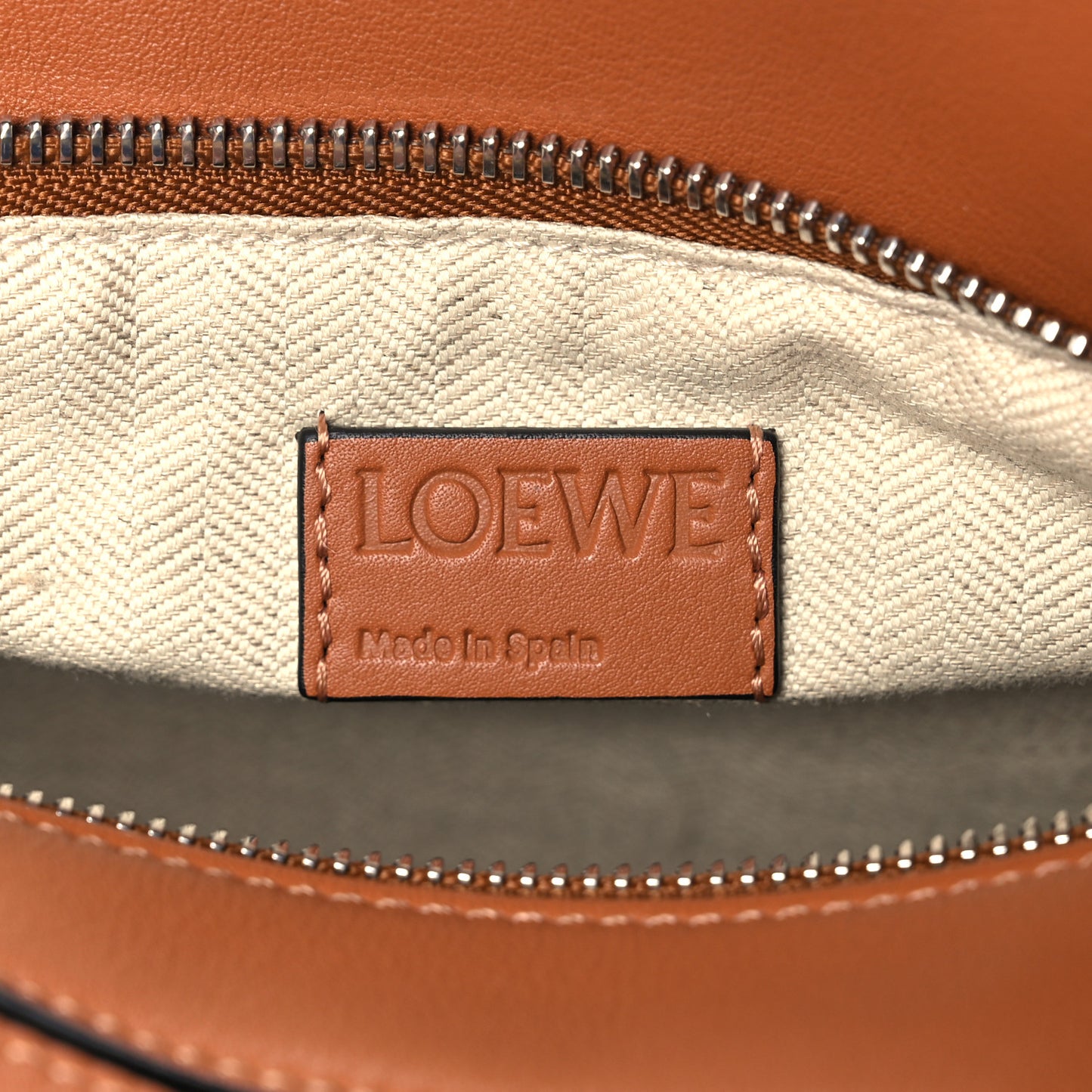 Calfskin Small Puzzle Bag Tan