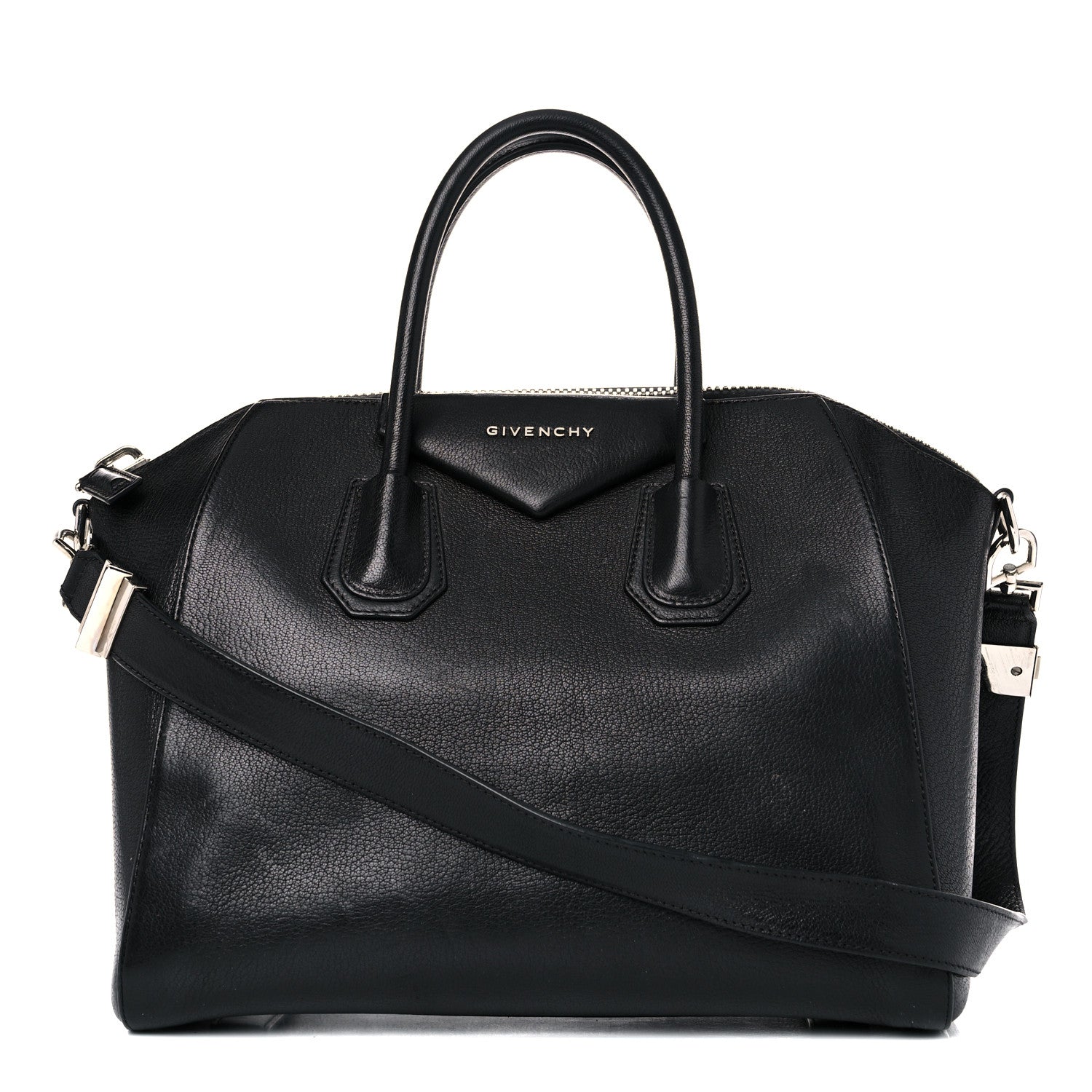 Givenchy Sugar Goatskin Medium Antigona Black 1 of 25