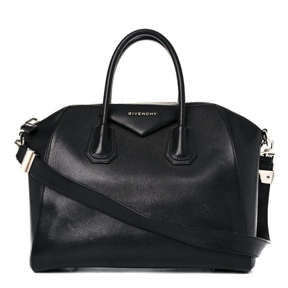 Givenchy Sugar Goatskin Medium Antigona Black 1 of 25