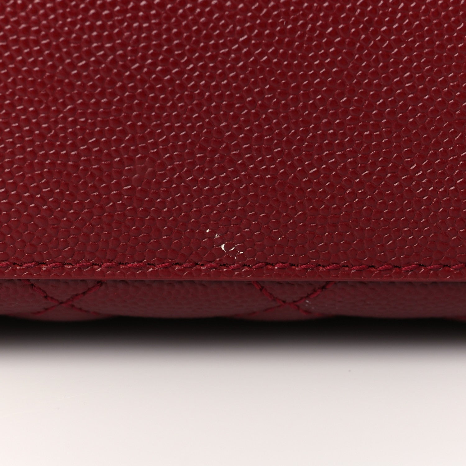 Saint Laurent Grain De Poudre Textured Mixed Matelasse Triquilt Medium Monogram Satchel Oxblood 8 of 8