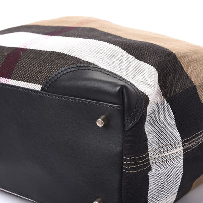 Burberry Canvas Mega Check Medium Maidstone Black 6 of 12