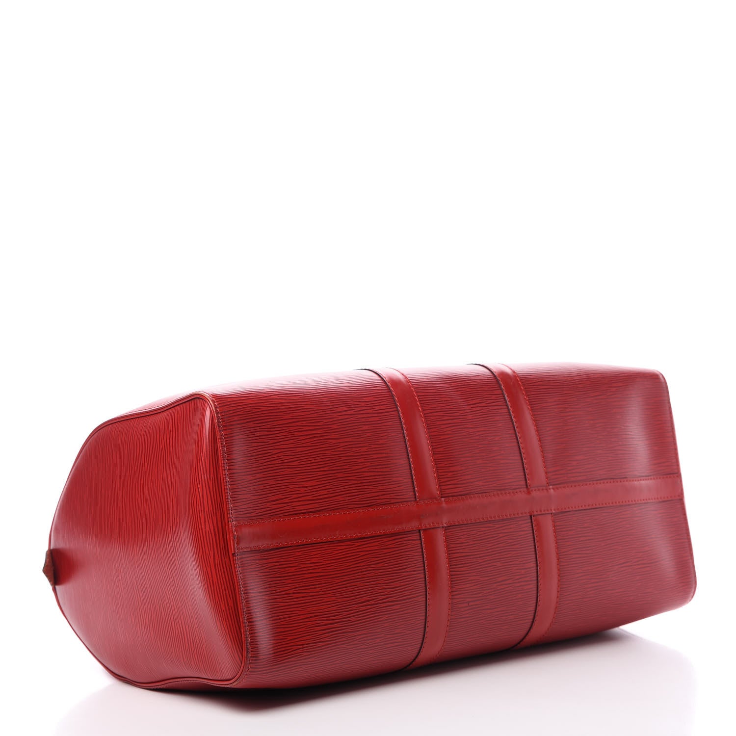 Louis Vuitton Epi Keepall 45 Castillan Red 3 of 16