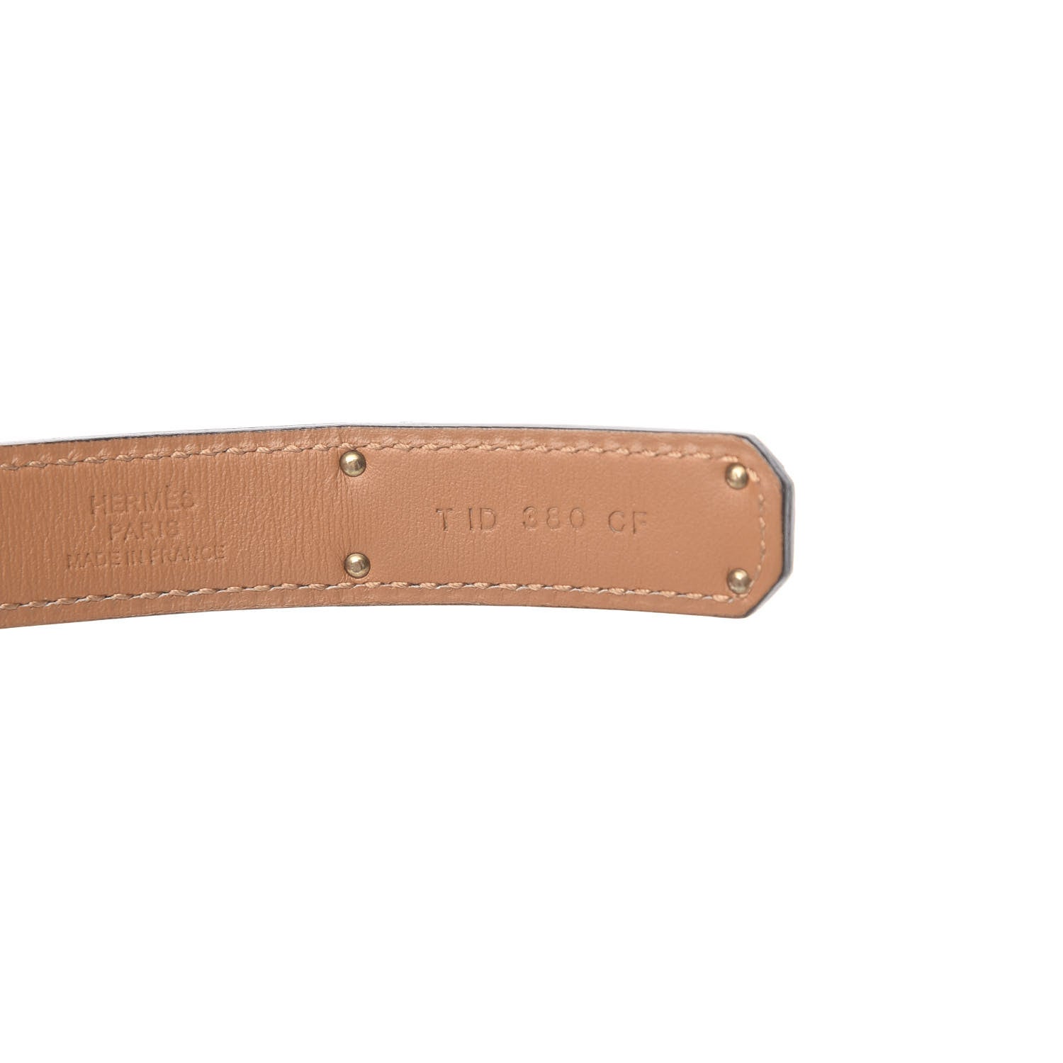 Hermes Epsom Kelly Belt Black 4 of 5