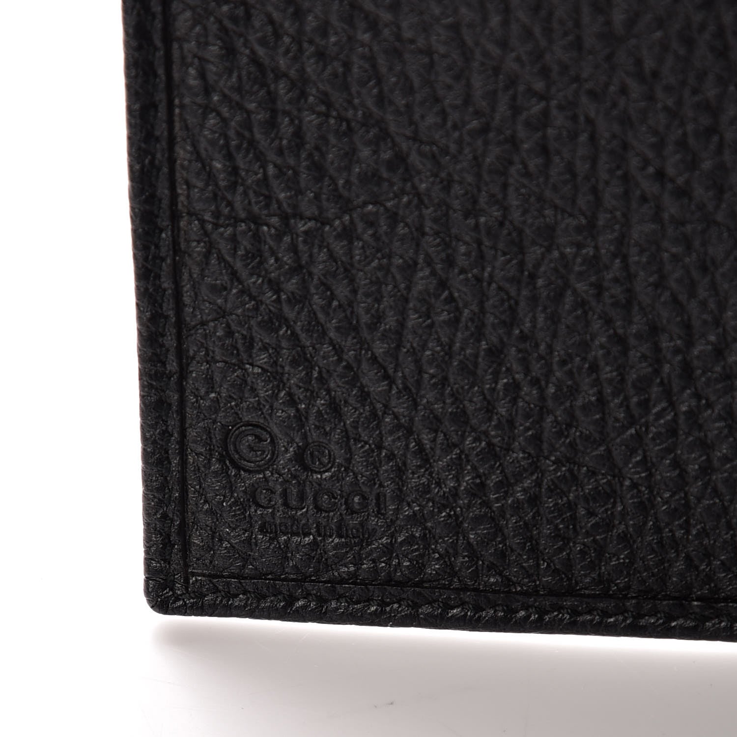 Gucci Canvas Monogram Continental Wallet Black 6 of 6
