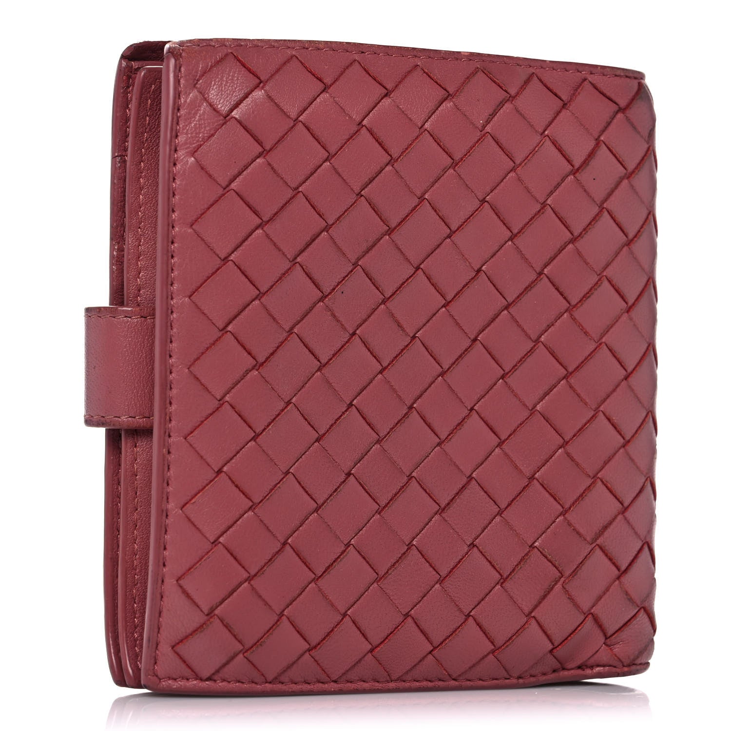 Bottega Veneta Nappa Intrecciato Mini Wallet Watteau 3 of 14