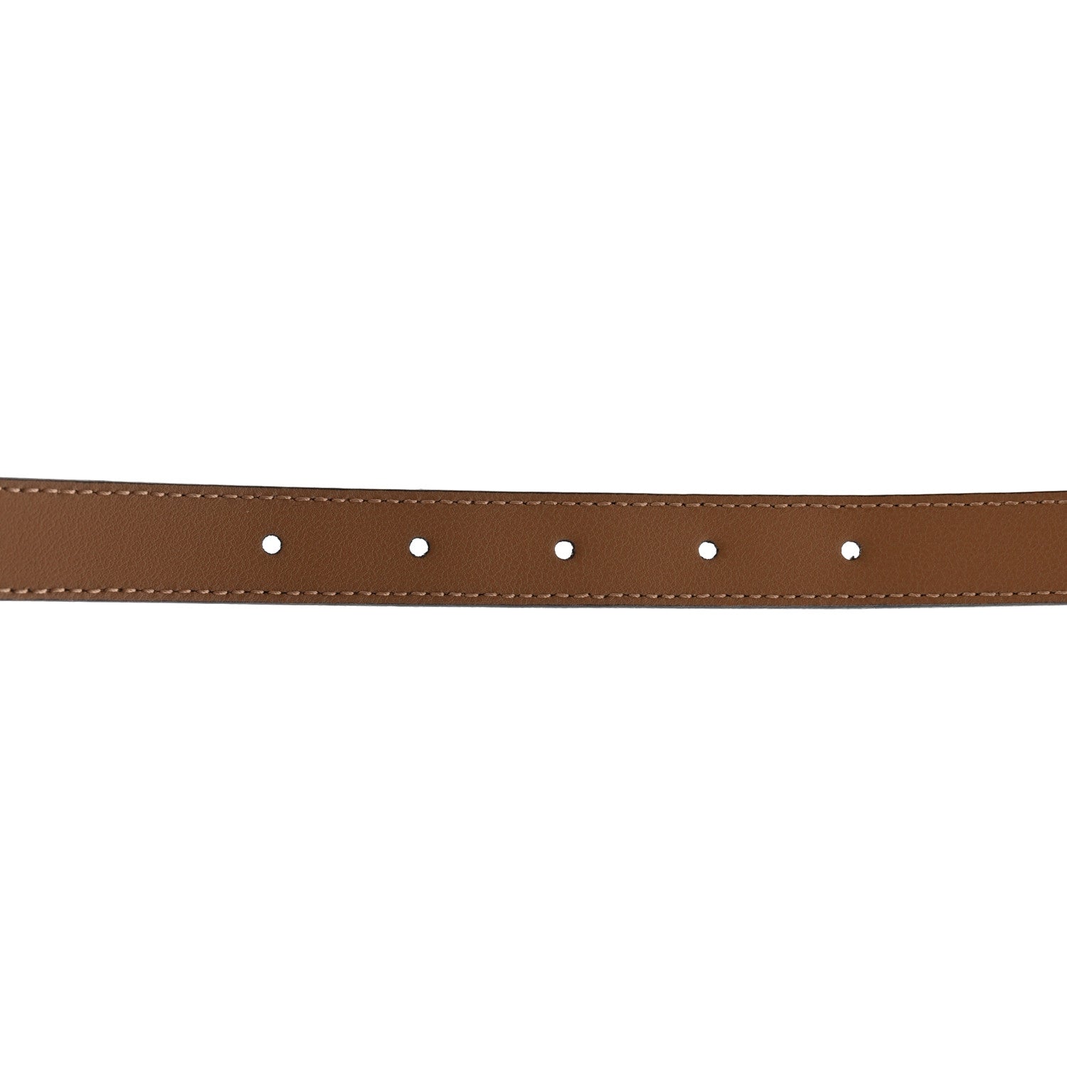 Gucci Moon Calfskin Double G 20mm Belt 75 30 Natural Tan 5 of 5