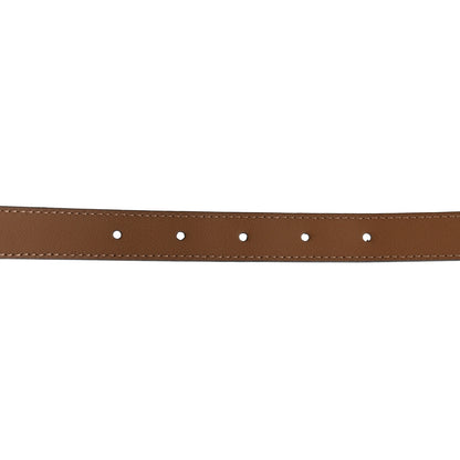 Gucci Moon Calfskin Double G 20mm Belt 75 30 Natural Tan 5 of 5