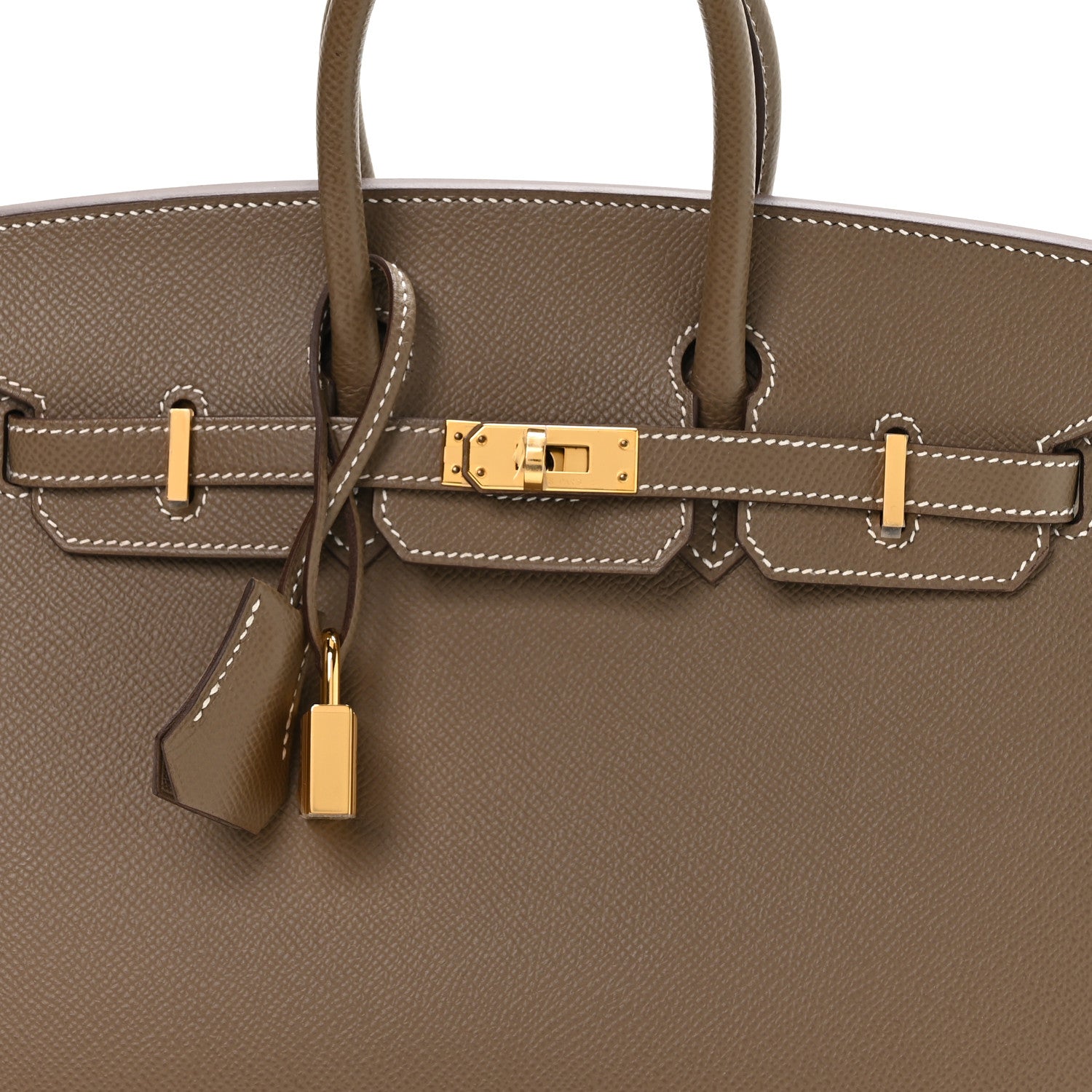 Hermes Epsom Birkin Sellier 25 Etoupe 7 of 10