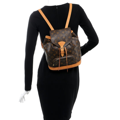 Louis Vuitton Monogram Montsouris MM Backpack 2 of 9