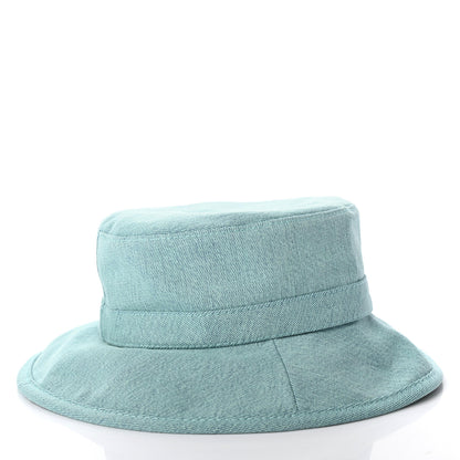 Chanel Denim CC Bucket Hat M Light Blue 6 of 8