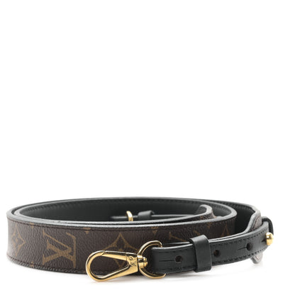 Louis Vuitton Monogram Bandouliere Shoulder Strap XL Black 1 of 5