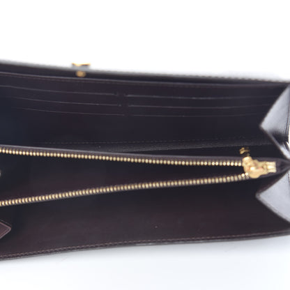 Louis Vuitton Vernis Sarah Wallet Amarante 5 of 9