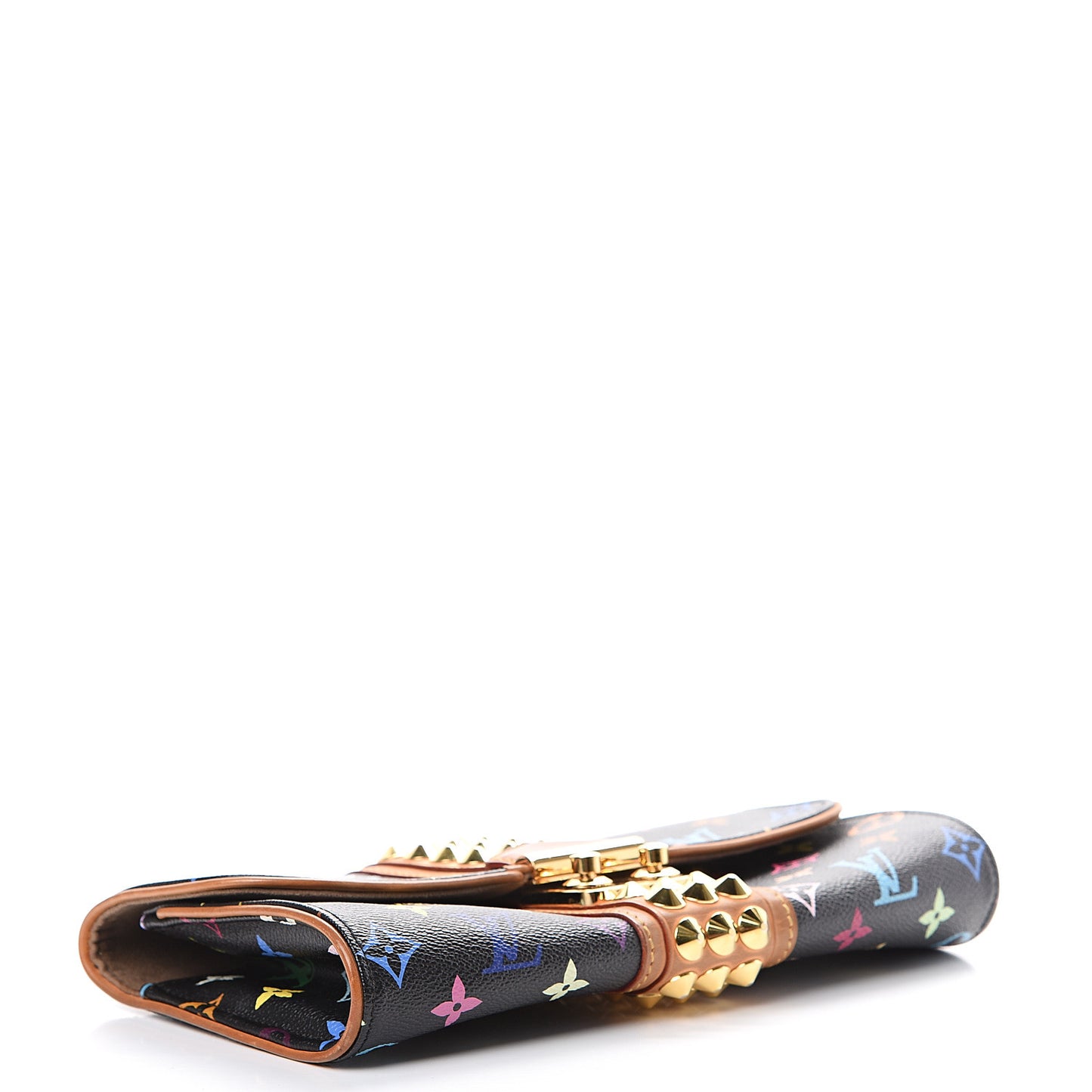 Monogram Multicolor Courtney Clutch Black