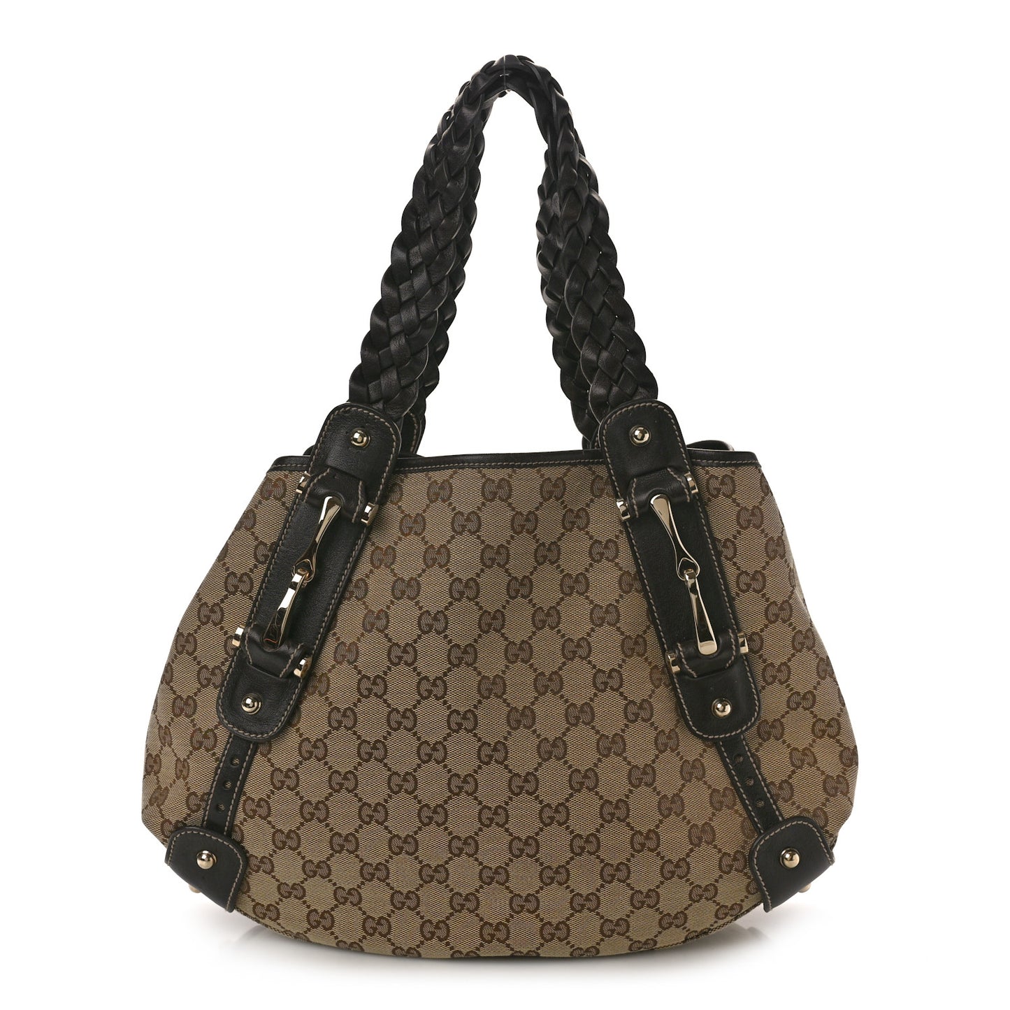 Monogram Small Pelham Shoulder Bag Dark Brown