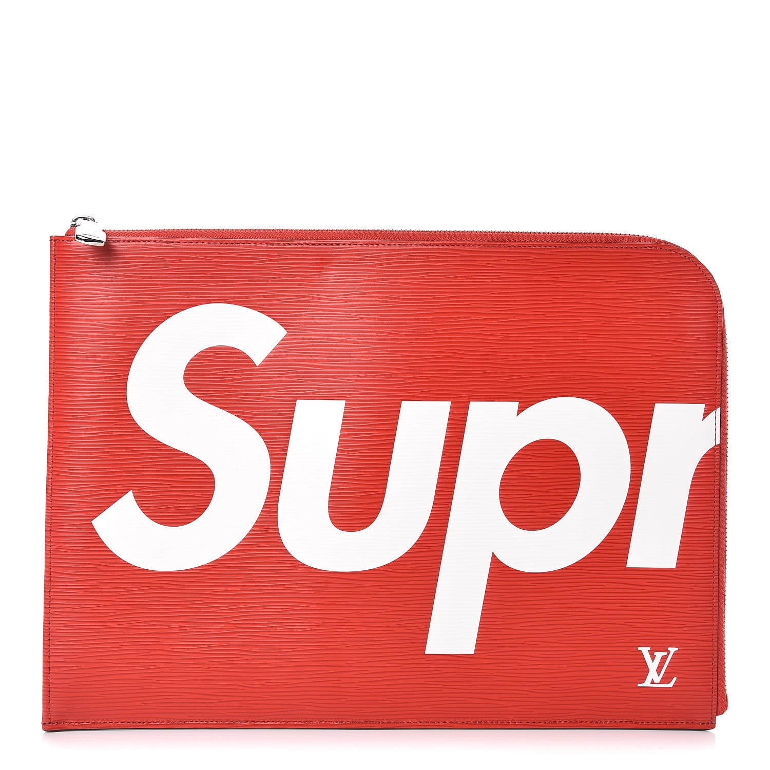 Louis Vuitton X SUPREME Epi Pochette Jour GM Red 1 of 8