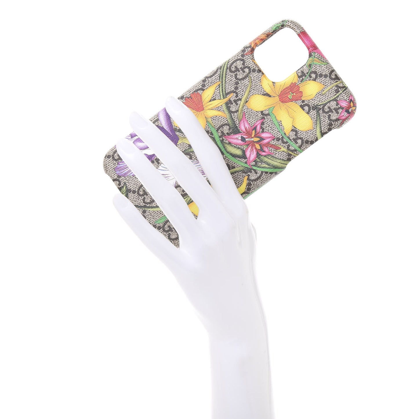 GG Supreme Monogram Flora Ophidia iPhone 11 Pro Max Case
