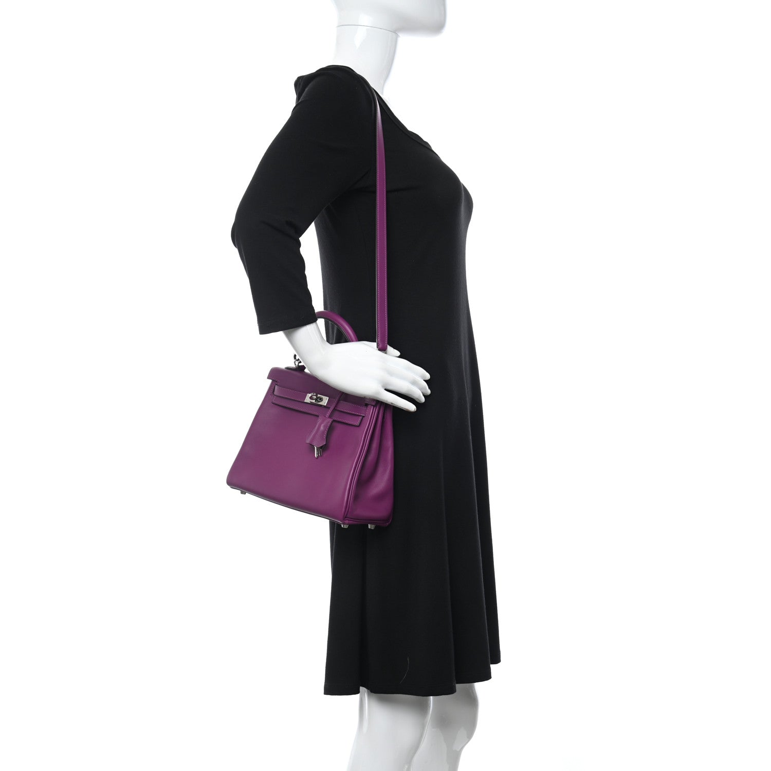 Hermes Swift Kelly Retourne 25 Anemone 3 of 38