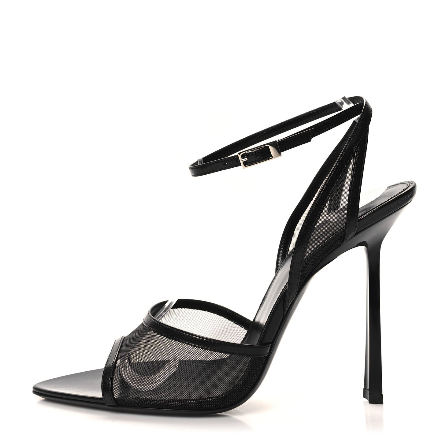 Tulle Missy 110 Ankle Strap Sandals 39 Black