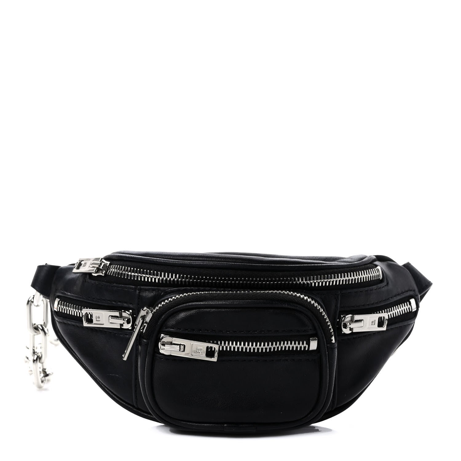 Alexander Wang Lambskin Mini Attica Belt Bag Black 1 of 8