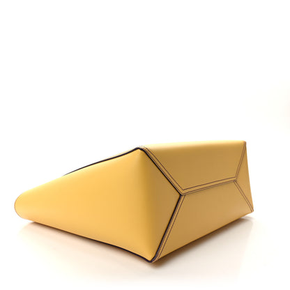 Loewe Smooth Calfskin Perforated Leo Bag Yellow 4 of 14