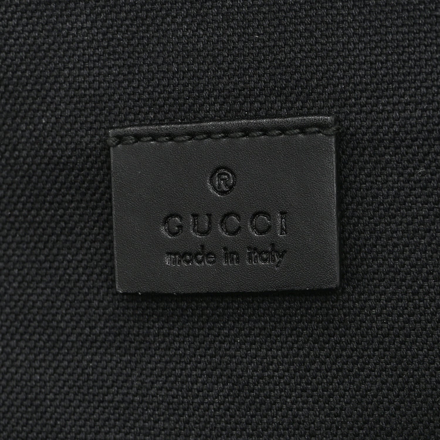 Gucci GG Supreme Monogram Web Belt Bag Black Grey 6 of 12