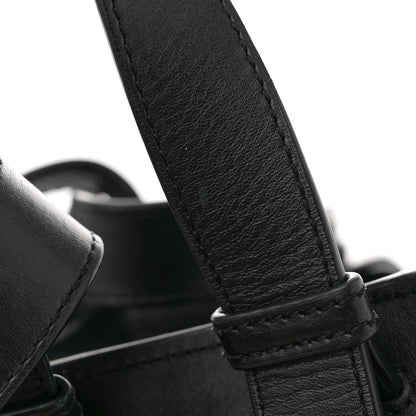 Loewe Calfskin Medium Tulip Hammock Shoulder Bag Black 14 of 15