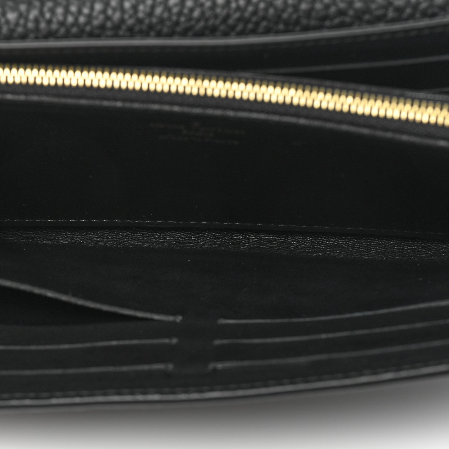 Taurillon Embellished Capucines Long Wallet Black