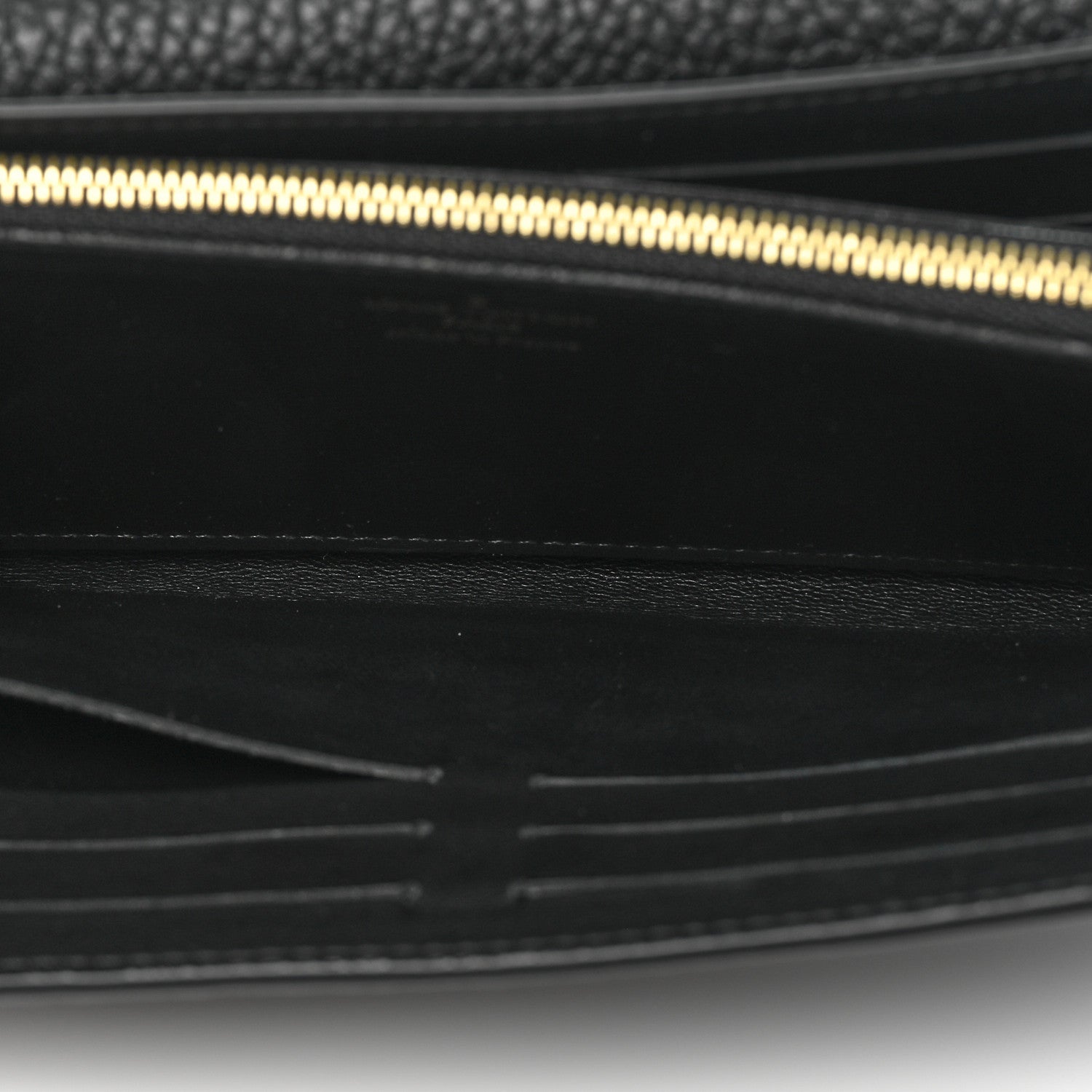 Louis Vuitton Taurillon Embellished Capucines Long Wallet Black 5 of 11