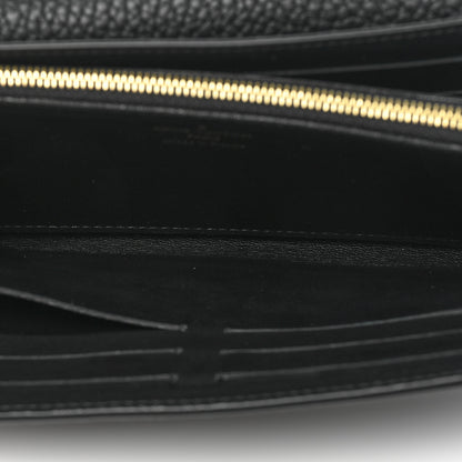 Louis Vuitton Taurillon Embellished Capucines Long Wallet Black 5 of 11
