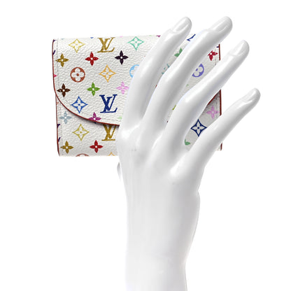 Louis Vuitton LV X TM Monogram Multicolor Rosalie Coin Purse White Kawaii Pink 2 of 7