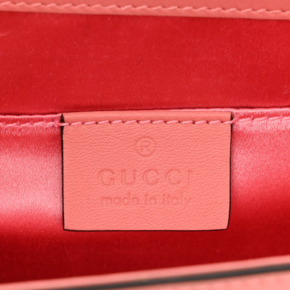 Gucci Calfskin Animalier Broadway Clutch Pink 6 of 13