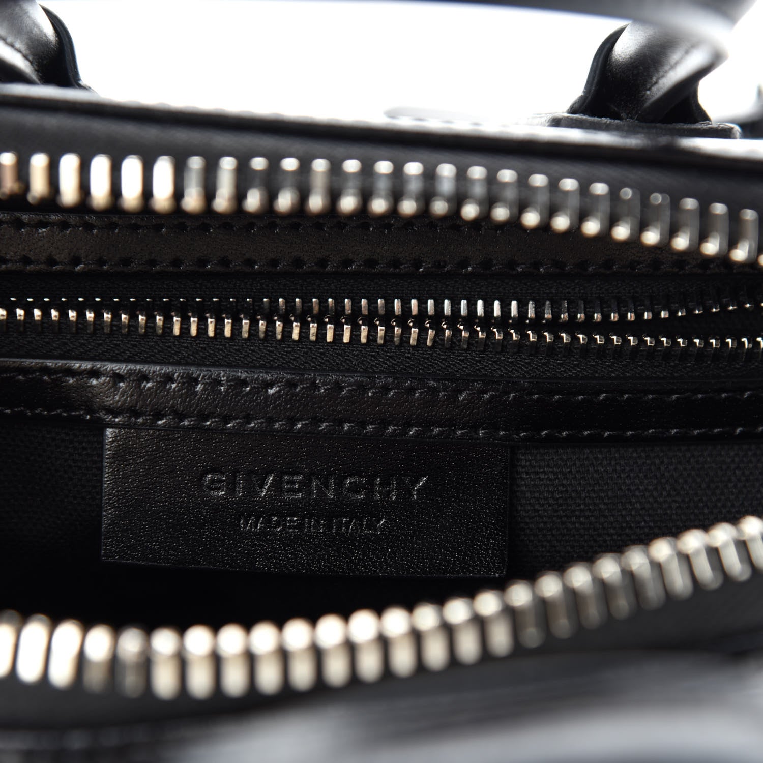 Givenchy Shiny Lord Calfskin Mini Antigona Black 8 of 10