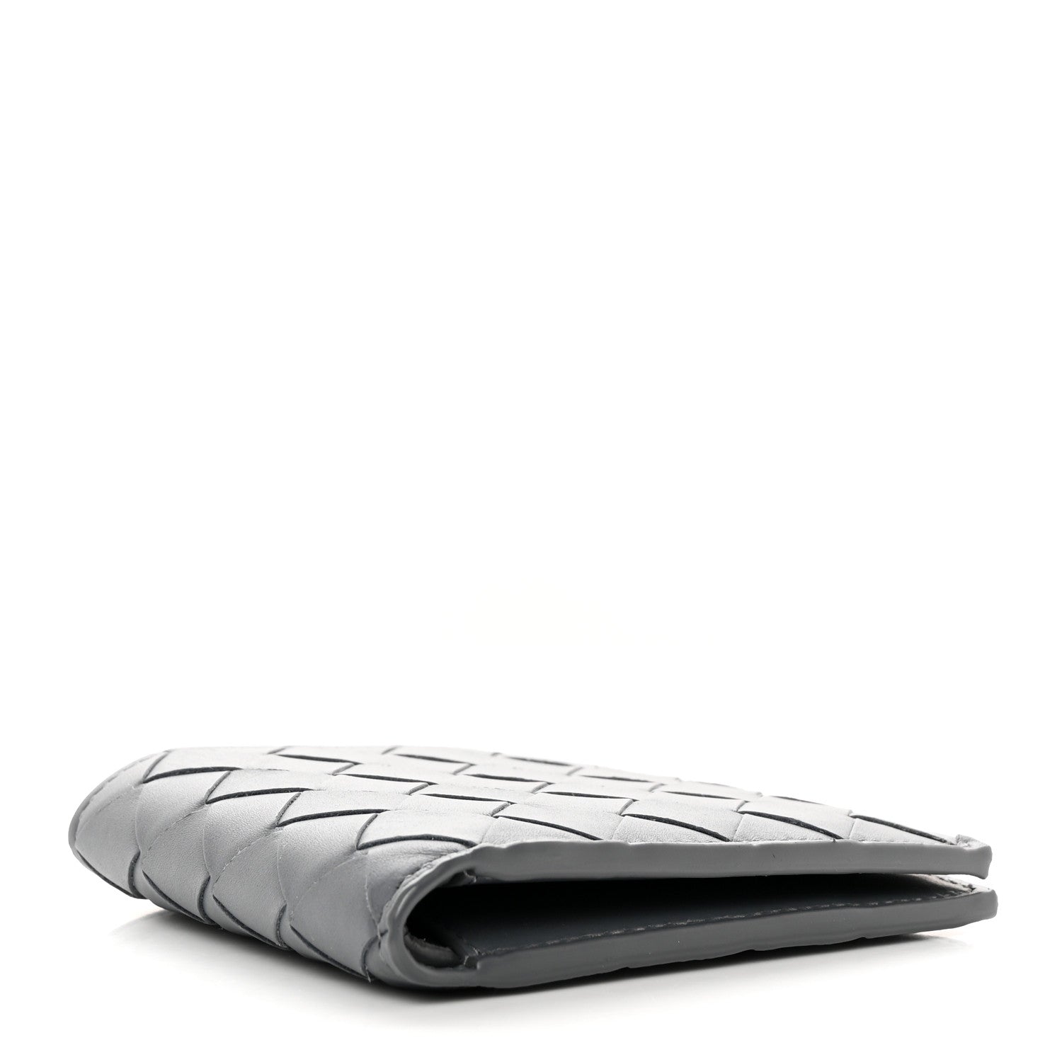 Bottega Veneta Nappa Maxi Intrecciato Bi-Fold Wallet Thunder 4 of 10