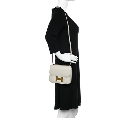Hermes Swift Constance 18 Gris Perle 2 of 11