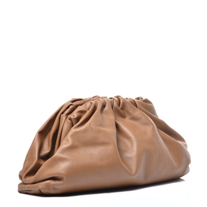 Bottega Veneta Smooth Butter Calf The Pouch Oversized Clutch Cammello 3 of 8