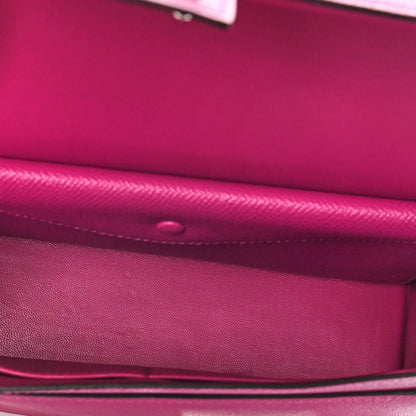 Hermes Epsom Verrou 21 Rose Pourpre 5 of 12