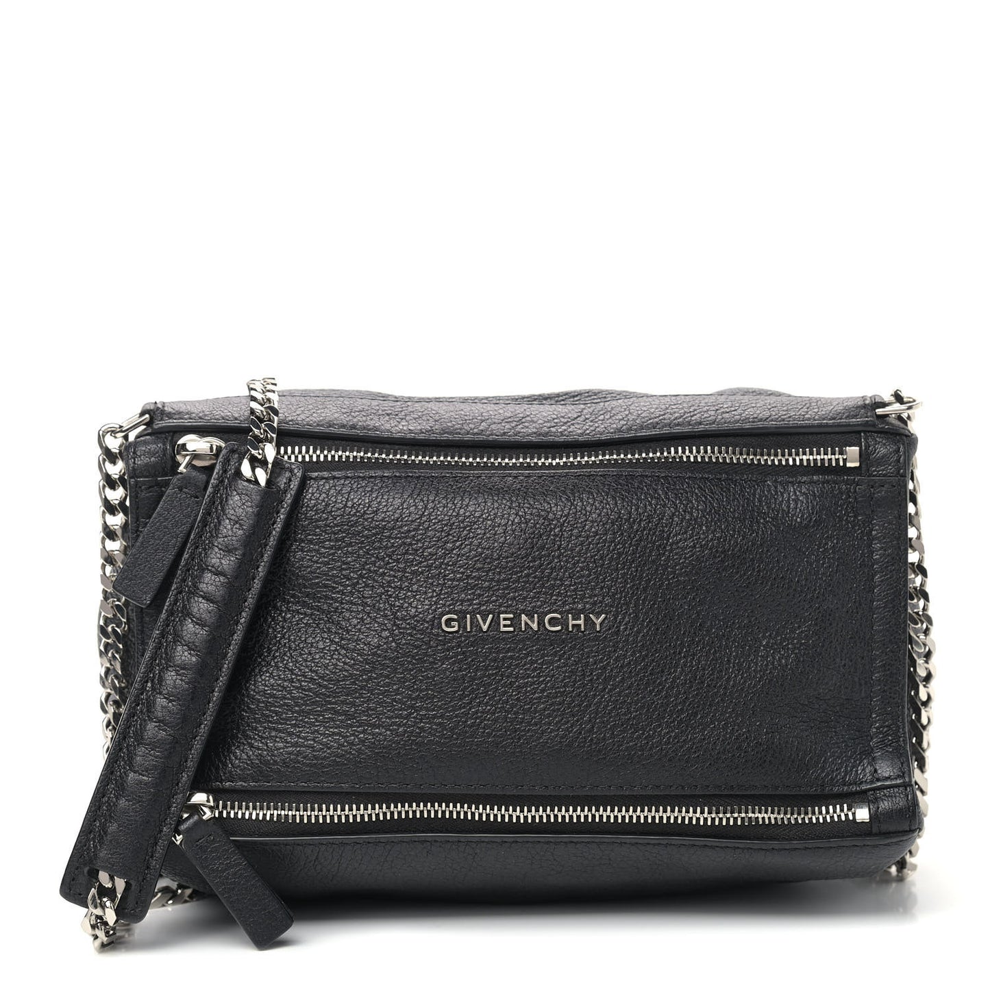 Sugar Goatskin Mini Chain Pandora Black