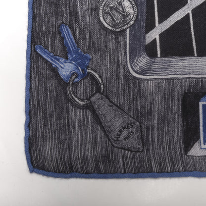 Hermes Cashmere Silk The Game Scarf 100 3 of 5