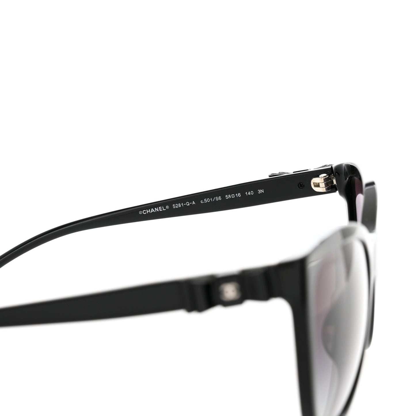 Butterfly Charms Sunglasses 5281-Q-A Black