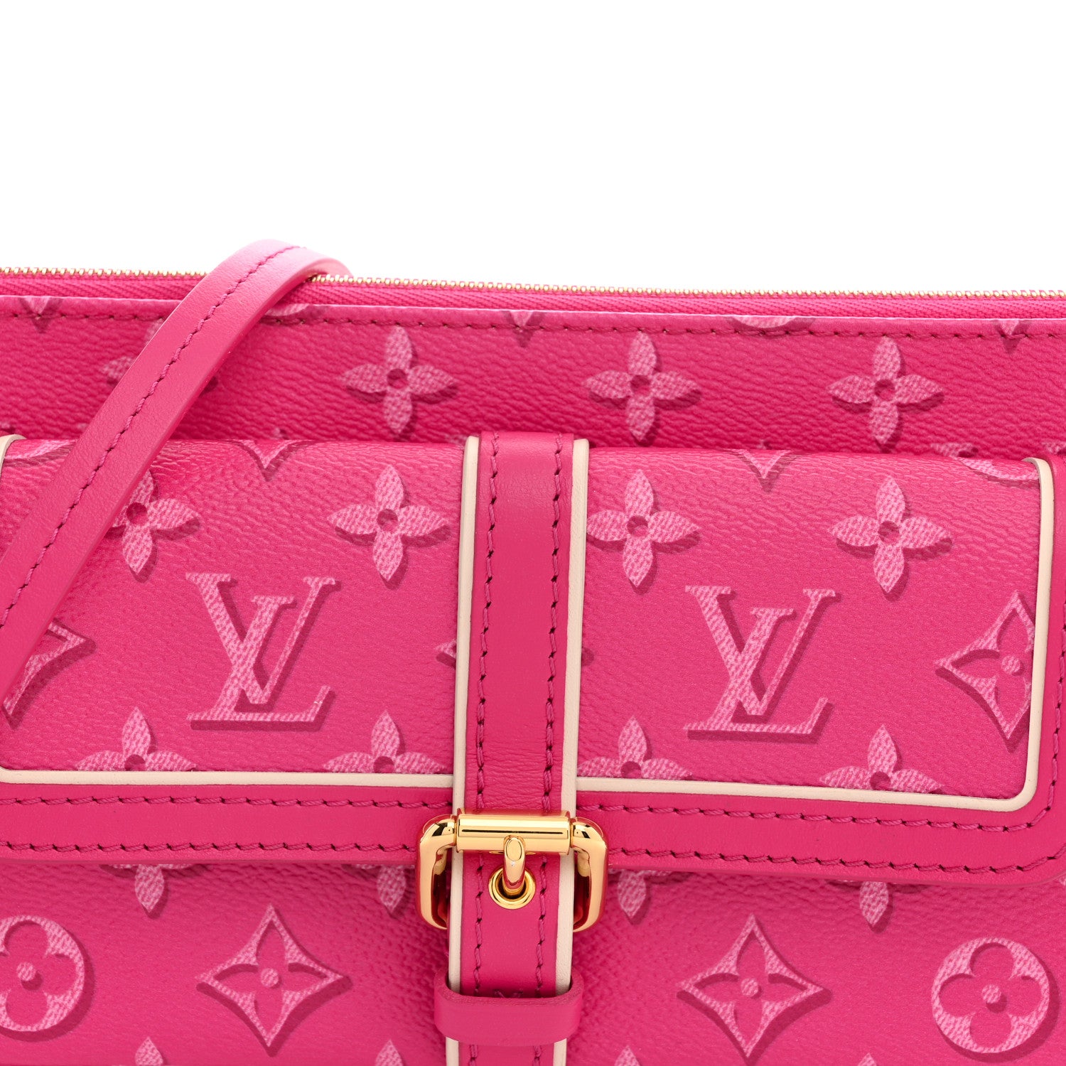 Louis Vuitton Monogram Fall For You Maxi Multi Pochette Accessories Fuchsia 7 of 9