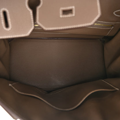 Hermes Togo BIRKIN 35 Etoupe 5 of 12