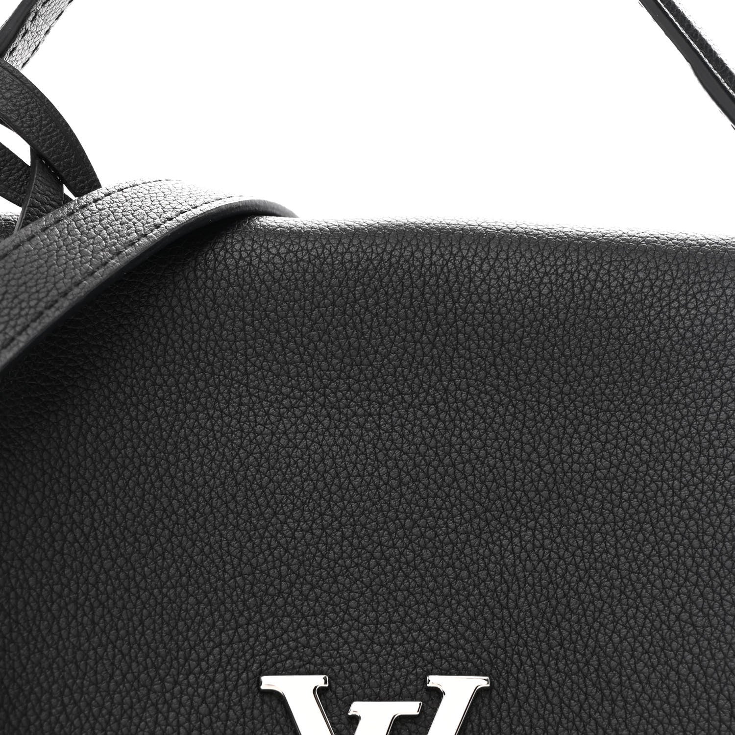 Louis Vuitton Soft Calfskin My Lockme Top Handle Black 7 of 9