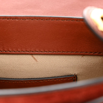 Chloe Calfskin Small Tess Bag Sepia Brown 12 of 19
