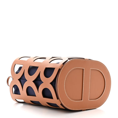 Hermes Madame Calfskin Chaine d'Ancre Tote Gold 5 of 11