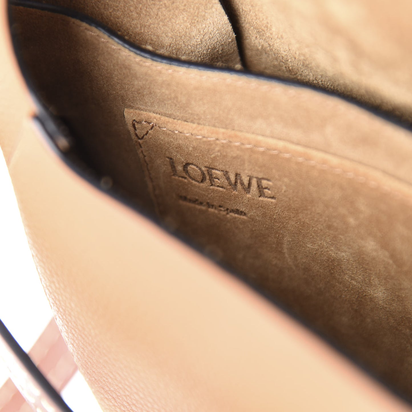 Grained Calfskin Small Gate Crossbody Bag Caramel Pecan