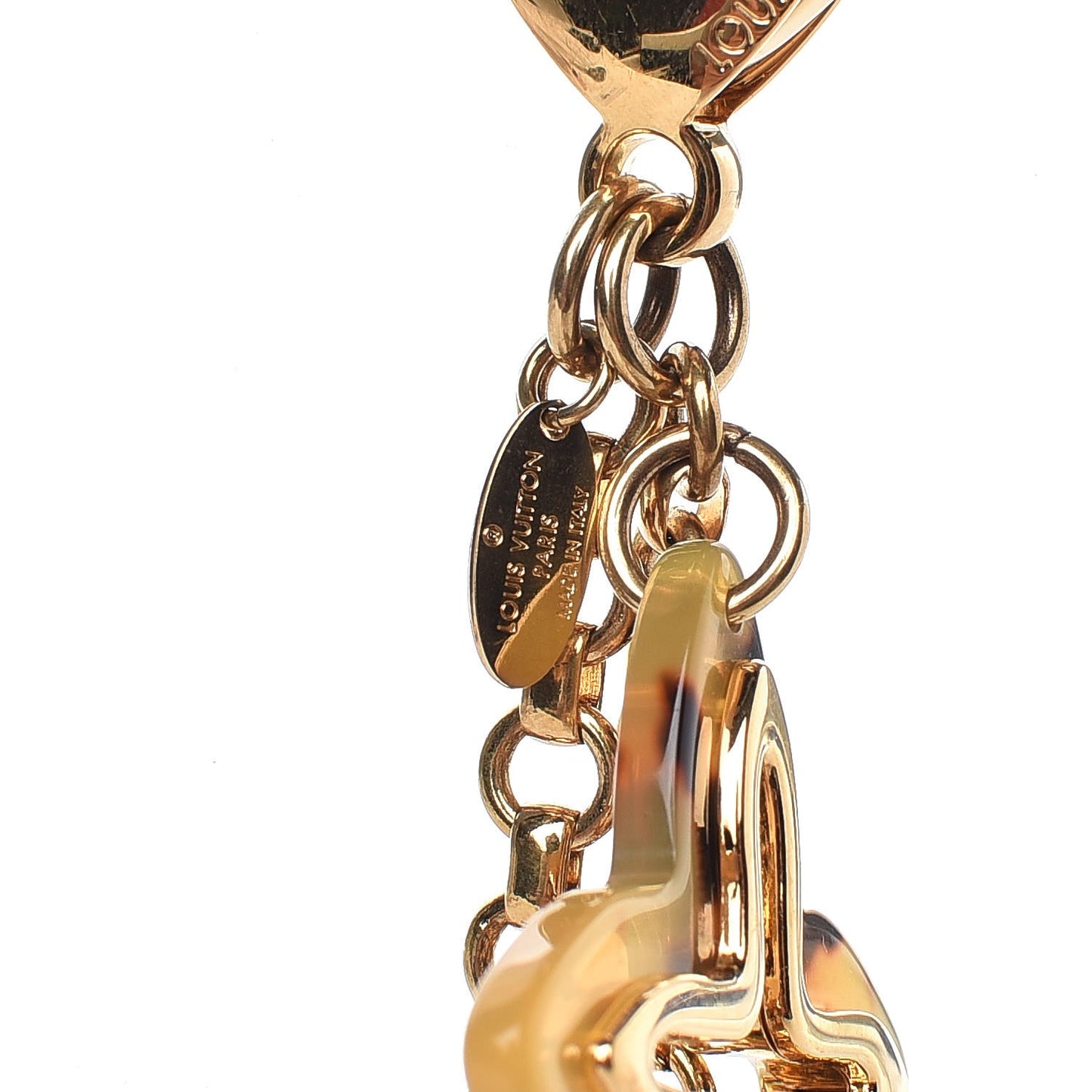 Insolence Bag Charm Ecaille