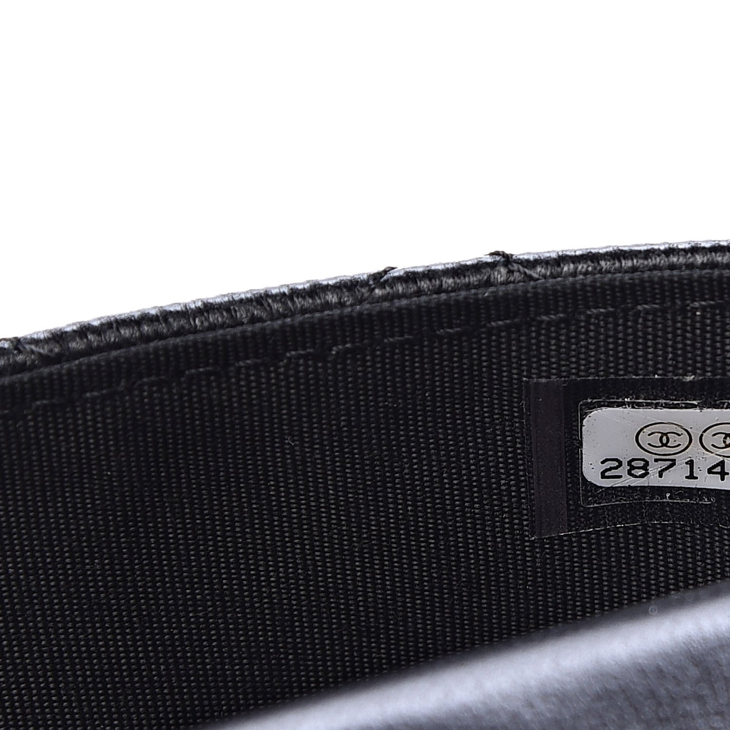 Chanel Tweed Lambskin Quilted Waist Bag With Coin Purse Black 9 of 15